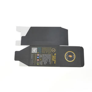 Boîte d'emballage en papier cartonné personnalisée de luxe pour parfum, cosmétiques, soins de la peau, cadeau, boîte rigide en kraft brun pliable - Product Image 5