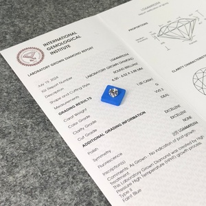 Bijoux personnalisés Certificat IGI Diamant HPHT CVD D/E/G Forme ronde 1CT Diamant de laboratoire cultivé - Product Image 2