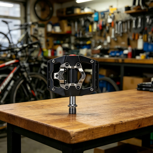 <span class=keywords><strong>Pedales</strong></span> de Bicicleta de Montaña Worldcycle Ultraligeros de Doble Función |   <span class=keywords><strong>Plataforma</strong></span> de Aluminio 6061 sin Clip para Eje Compatible con Cr-Mo - Product Image 6