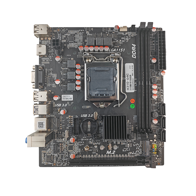New for H310 Desktop Gaming Motherboard High Performance DDR4 Double Socket LGA1151 for Intel Core I3/i5/i7 8th/9th Gen