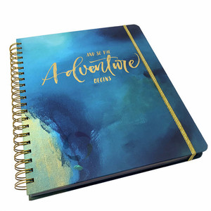 High Quality Wholesale Customized Hardcover Spiral Wire-O Planner Business Notebook Gift Set Authentic Meditation <strong>Journals</strong> - Product Image 5