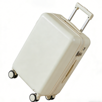 Valise rigide rose de 28 pouces, ensemble de bagages à 4 roues pivotantes en PC, dernier design avec prix réduit OEM/ODM