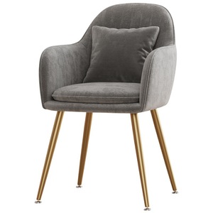 Bắc Âu hiện đại ăn uống ghế thiết lập cho nhà Ergonomic PU da bọc ghế ăn tựa lưng cho văn phòng nhà cửa hàng cà phê sử dụng - Product Image 5