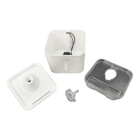 Accessoires pour animaux de compagnie personnalisés en gros distributeur d'eau muet chien chat fontaine d'eau avec filtre remplaçable