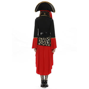 Costume de pirate des Caraïbes sexy féminin médiéval vintage, robe de cosplay gothique, costume de fête d'Halloween pour femmes, films et télévision - Product Image 6