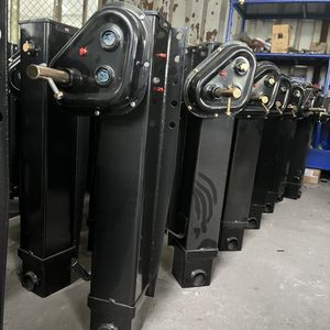 Kit di Sostegno per Rimorchio Pesante da 28 Tonnellate <span class=keywords><strong>con</strong></span> Piedini Antiscivolo, Cambio a 2 Velocità, Altezza di Sollevamento 27 Pollici per Semirimorchio - Product Image 3