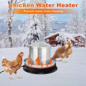 Base chauffante pour abreuvoir à volaille avec <span class=keywords><strong>thermostat</strong></span> pour poulet, canard, pigeon - Product Image 5