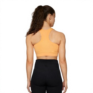 Premium Women Yoga Top Breathable <b>Stretch</b> Fitness Workout Running Gym Training Seamless Comfortable Quick Dry Activewear Collect - Product Image 3