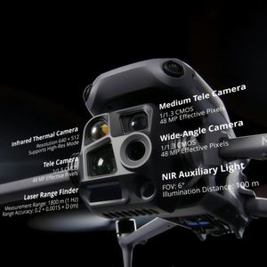 Dron Matrice 4T Plus Combo Original de la Marca M4T RTK con Mapeo de Precisión de Largo Alcance, Admite Captura Oblicua de 5 Direcciones - Product Image 2