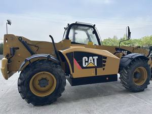 Chariot télescopique <span class=keywords><strong>Caterpillar</strong></span> TH414 d'<span class=keywords><strong>occasion</strong></span>, capacité de 7 tonnes, hauteur de levage de 13,7 m, origine Japon, modèle 2019-2024, puissance de 100 kW, d'origine - Product Image 3