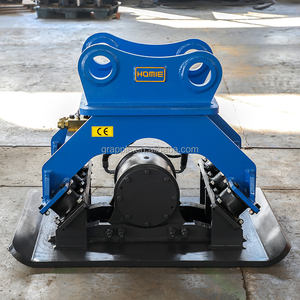 Mini compattatore di compattazione piastra idraulica vibratore manomissione vibratore compattatore per CAT Doosan Hyundai Volvo Hitachi escavatore - Product Image 3