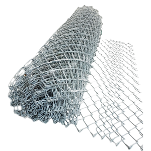 Rouleau de clôture à mailles losangées haute résistance, galvanisé après tissage, pour les limites des autoroutes et des aéroports - Product Image 5