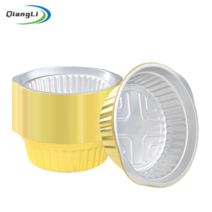 Круглые алюминиевые формы для выпечки 11 дюймов с крышками, глубина 3 дюйма, особо прочные, многоразовые контейнеры для еды - Product Image 2