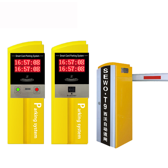 SEWO Simple Manual Pay Station Rfid Dispenser Car Parking Price Motorcycle Vehicle Equipment Parking Management System