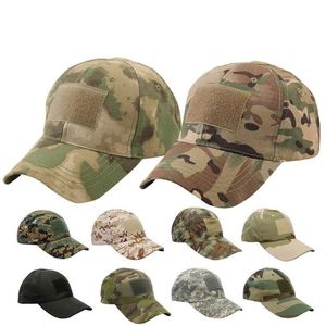 Gorra de Béisbol de Algodón de 6 Paneles Personalizada al por Mayor, de Secado Rápido, Suave, con Patrón de Camuflaje, Impermeable, Bordado Plano, Sin Forro, Personalizada - Product Image 1