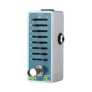 Pédale d'effets miniatures pour guitare électrique et basse ENO avec overdrive, distorsion, trémolo, chorus, wah - Product Image 1