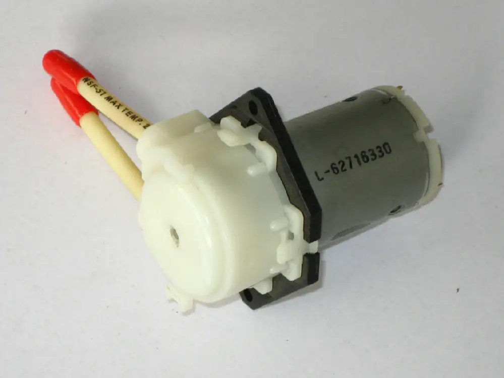 Mini pompe péristaltique PL10DC 16 ml/m -56 ml/m