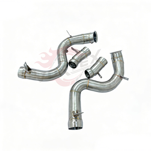 Tubo de Escape de Alto Rendimiento Vortex, de Acero Inoxidable Pulido Espejo, para Mercedes-Benz W222 AMG S63 4.0T - Product Image 4