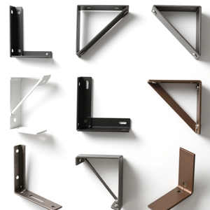 Staffa Angolare a <span class=keywords><strong>U</strong></span> in Alluminio Personalizzata, Staffa a L in Acciaio Inox Stampato, Supporto Angolare da Parete - Product Image 1