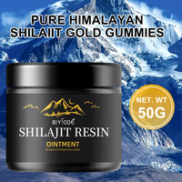 Pommade de résine de Shilajit en stock 30g & 50g – Supplément minéral transfrontalier le plus vendu pour adultes, pour une meilleure densité osseuse