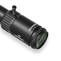 Lunette de visée Discovery LHD 1-6x24FIR SFP (Second Focal Plane) 1-6 LPVO avec réticule en fibre optique rouge, optique de précision