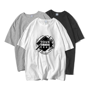 Camiseta Deportiva Ligera para Hombre, Secado Rápido, Transpirable, para Verano, Corte Regular, Cuello Redondo, 100% Algodón, Precio Económico - Product Image 1