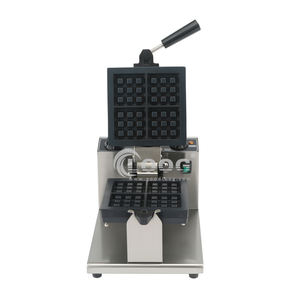 Fournitures de <span class=keywords><strong>restaurant</strong></span> : Meilleure machine à gaufres électrique professionnelle, gaufrier carré rotatif avec plaques amovibles - Product Image 4