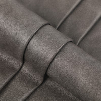 Mode Cuir Vegan Recyclé Polyester Tissu Synthétique Pu Faux Cuir pour Veste Hommes Rembourrage