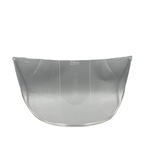 PC-Gesichtsschutz oder Gesichtsschutzschild mit Aluminiumrahmen CE EN 166 Stoßfest und Chemikalienspritzschutz - Product Image 2
