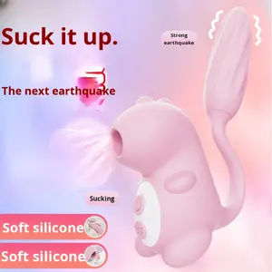 Shanggan Kleiner Dinosaurier mit Zungenleck-Funktion, Saugvibrator, Massagegerät für Frauen, Niedliches Design, Erotikprodukt - Product Image 2