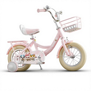 Vélo pour enfants, nouveau modèle pour filles de 3 à 9 <span class=keywords><strong>ans</strong></span>, 16 pouces, <span class=keywords><strong>2</strong></span> roues d'apprentissage, pédales ordinaires, cadre en acier à haute teneur en carbone, réglable - Product Image 4