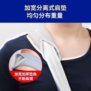 Attelle de fixation du bras et du bras d'appui gris respirante pour la protection de la poignet après une intervention chirurgicale - Product Image 3