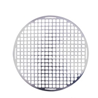 Offre Spéciale pas cher 295mm coréen rond barbecue gril poêle barbecue en acier inoxydable casserole pour restaurant