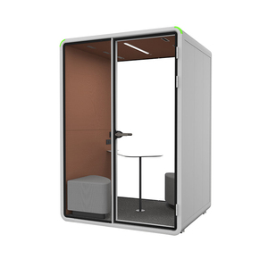 Cabine insonorisée pour 2 personnes, idéale pour les réunions privées et les appels vidéo - Product Image 5