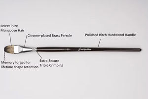 <span class=keywords><strong>Pennelli</strong></span> Professionali Personalizzati <span class=keywords><strong>per</strong></span> Artisti con Setole Naturali, Pennello <span class=keywords><strong>per</strong></span> Pittura a Olio con Manico in Legno e Logo <span class=keywords><strong>su</strong></span> <span class=keywords><strong>Tela</strong></span> - Product Image 6