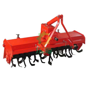 Farm <b>Cultivator</b> Rotary Tiller Diesel Engine Red Multifunctional Agricultural Deep Plowing Machine - Product Image 2