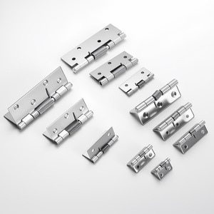 Sotgu Stainless Steel <b>Spring</b> <b>Hinge</b> 2 3 4 Inch Self Closing With Soft Closing For Door Window 180 Degree Opening - Product Image 2