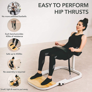 <span class=keywords><strong>Appareil</strong></span> de <span class=keywords><strong>musculation</strong></span> des fessiers pliable en métal <span class=keywords><strong>pour</strong></span> tonifier les fesses et affiner les jambes, usage domestique, entraîneur musculaire des jambes - Product Image 6