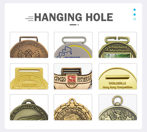 Médaille de <span class=keywords><strong>basket</strong></span>-ball en émail souple, motif palmier tropical, en alliage de zinc, récompense pour les finisseurs de compétitions sportives, médailles personnalisées pour événements de championnat d'équipe - Product Image 6