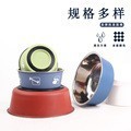 Tazón Antideslizante de Doble Capa de Acero Inoxidable para Perros y Gatos, 12 cm, 14 cm, 17 cm, 20 cm, Forma Redondeada, Diseño Antivuelco - Product Image 2