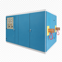 Alimentation électrique à moyenne fréquence à résonance série IGBT à économie d'énergie pour la fusion par induction