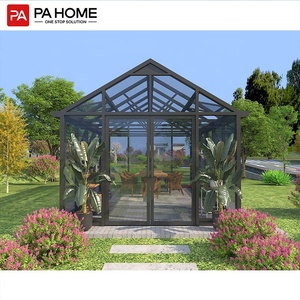 PA Winter Garden Room <span class=keywords><strong>Solarium</strong></span> aislado Porche cerrado Aluminio Sunroom Conservatory Four Seasons Lowes Glass House - Product Image 2