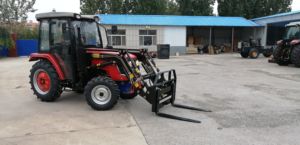 उच्च गुणवत्ता फैक्टरी मूल्य के साथ नई डिजाइन 50HP 4W मिनी लोडर ट्रैक्टर 4X4 traktor अन्य खेत मशीन बिक्री के लिए - Product Image 2