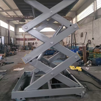 Plateforme élévatrice à ciseaux électrique hydraulique télescopique économique, capacité 5 tonnes, pour marchandises