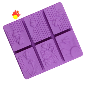 Juego de Moldes de Silicona para Pastel, 1 Pieza, Forma Irregular, Ecológicos, Herramientas de Decoración de Fondant, Aptos para Lavavajillas, Modelo KINHONE KH4147 - Product Image 1
