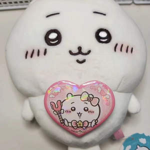 Insignia Periférica de Jiyka Wow Pink Love Yummy Small Eight Ousachi Jiyi - Product Image 2