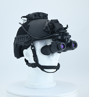 Teropong Penglihatan Malam Seri PVS31 Gen2 Gen3 Auto-Gated Green White Phosphor FOM1400-2000 Pemasangan Helm Perlengkapan Cahaya Rendah