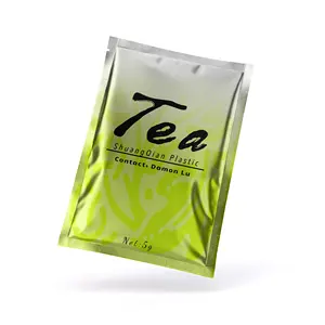 カスタマイズされたデジタル印刷緑茶の葉抹茶コーヒーミックスパウダーインナーパッケージトライアルサンプル小さなホイル小袋