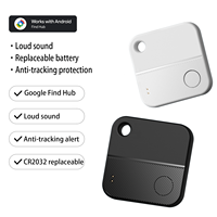 Localizador GPS Inteligente Android Certificado por Google Find My Device, Resistente al Agua, Antipérdida, para Llaves, Bicicletas, Equipaje, Carteras