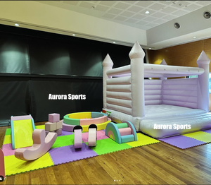 Aire de jeux intérieure pour enfants, jeux doux commerciaux, grande fosse à balles en mousse ronde, équipements d'aire de jeux intérieure pour enfants, fournitures pour fêtes - Product Image 4